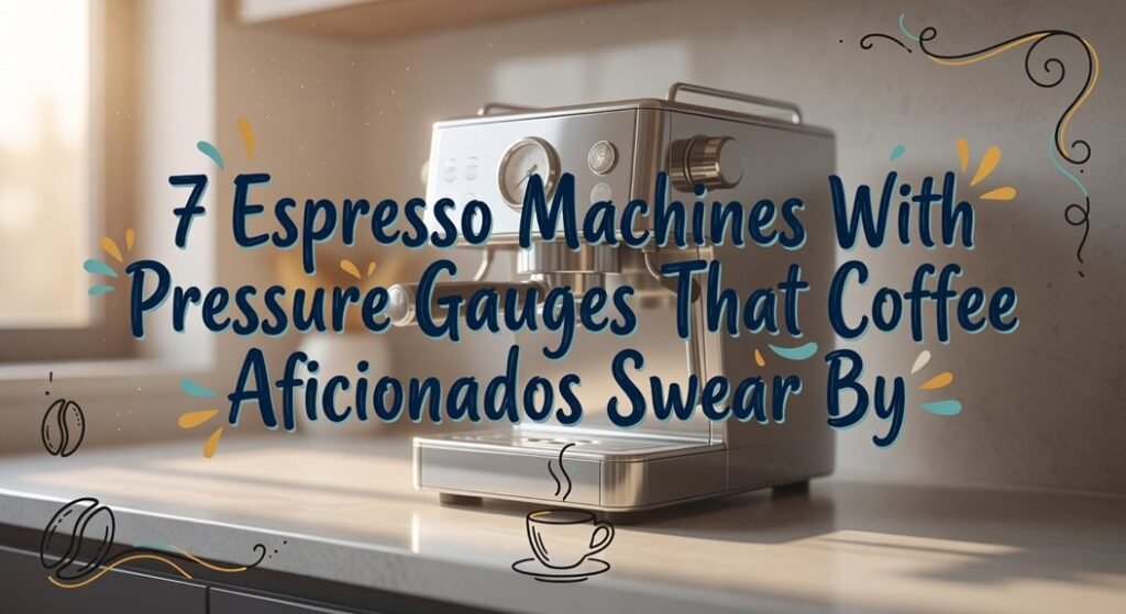 espresso machines with gauges
