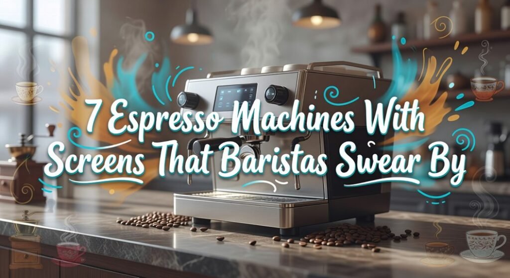 espresso machines with screens