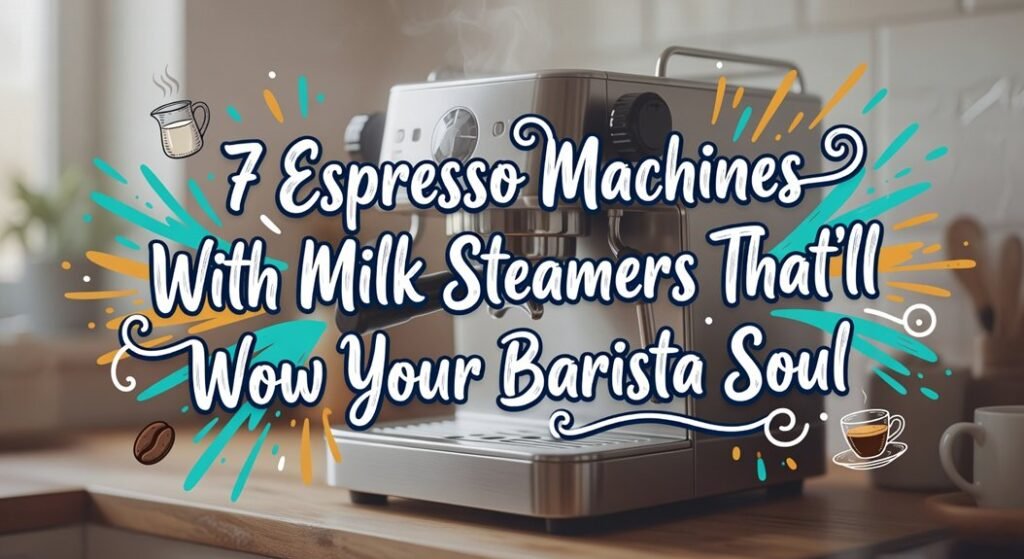 espresso machines with steamers