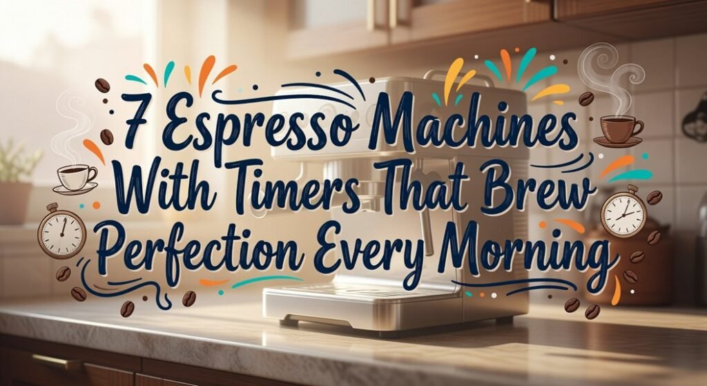 espresso machines with timers