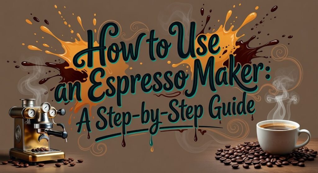 espresso maker step by step guide