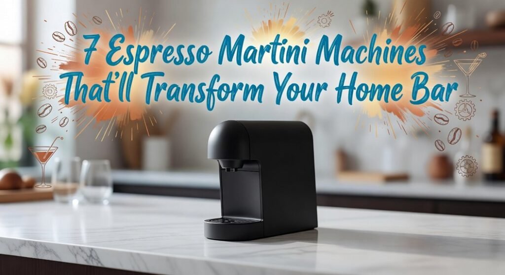 espresso martini bar upgrades