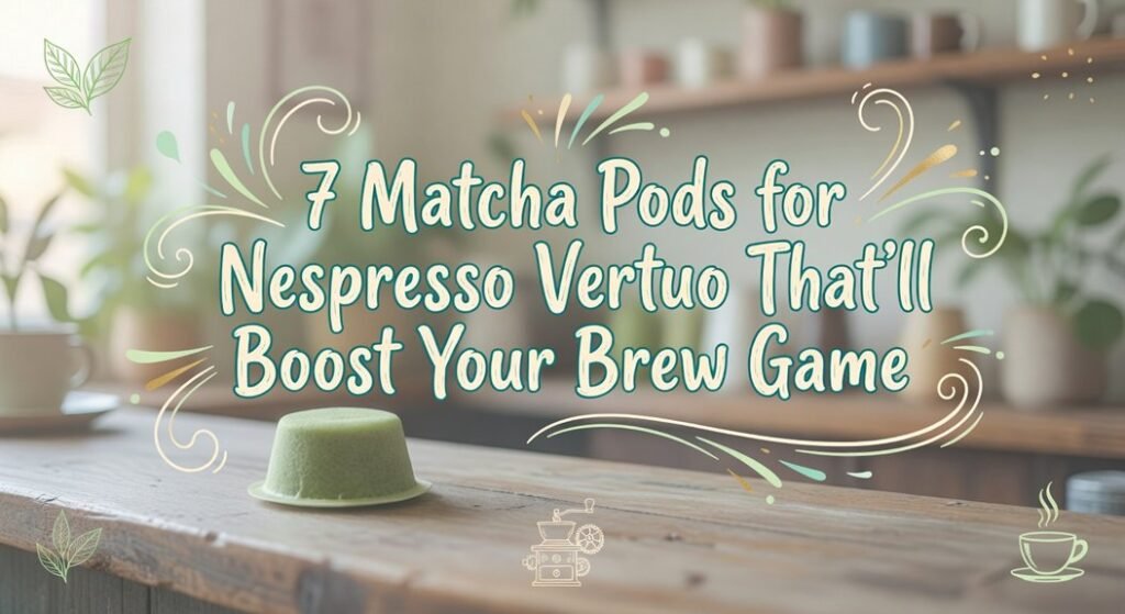 espresso matcha pods boost