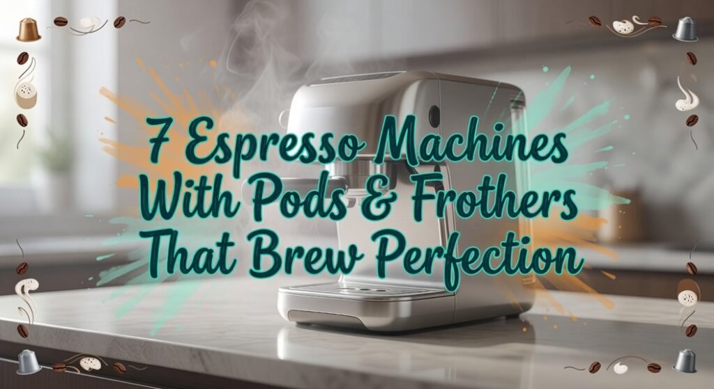 espresso pods frothing perfection