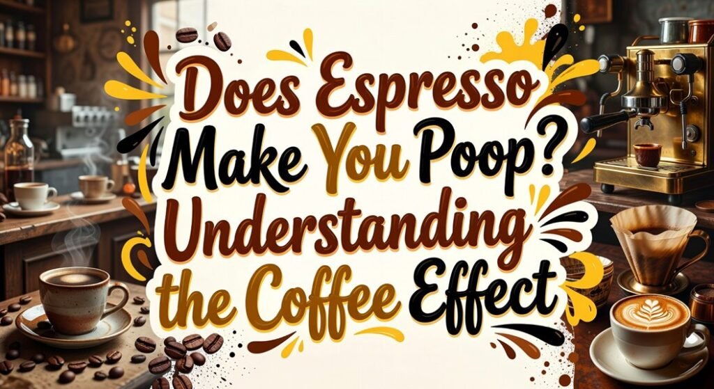 espresso stimulates bowel movements