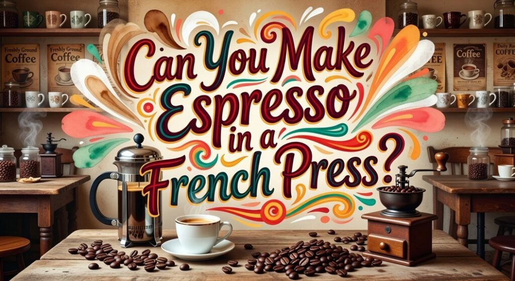 espresso via french press espresso via french press