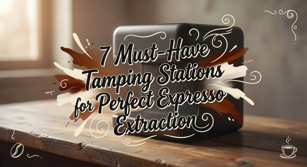 essential espresso tamping stations