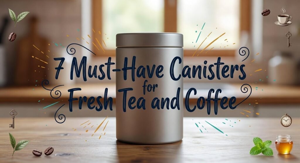 essential tea coffee canisters
