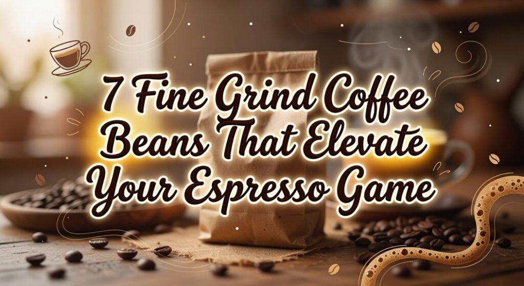 fine grind espresso beans