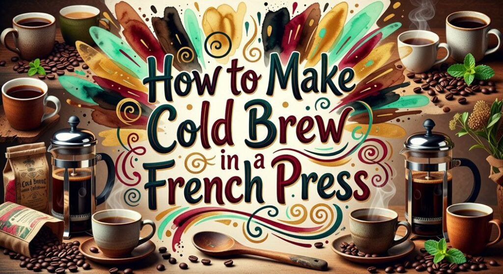 french press cold brew french press brew instructions