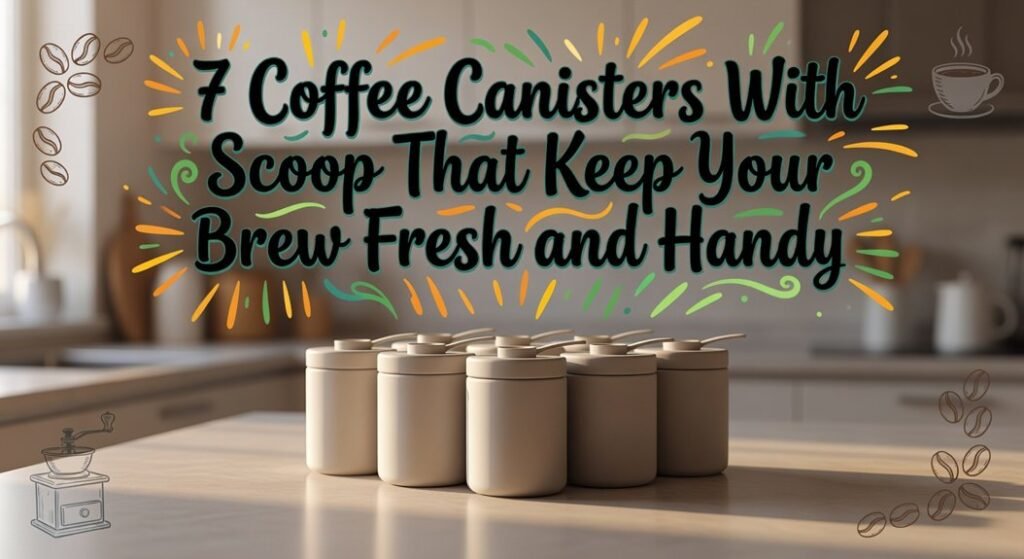 fresh coffee storage canisters