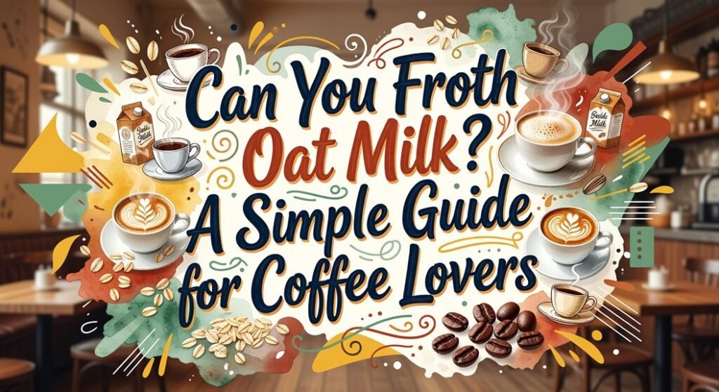 frothing oat milk