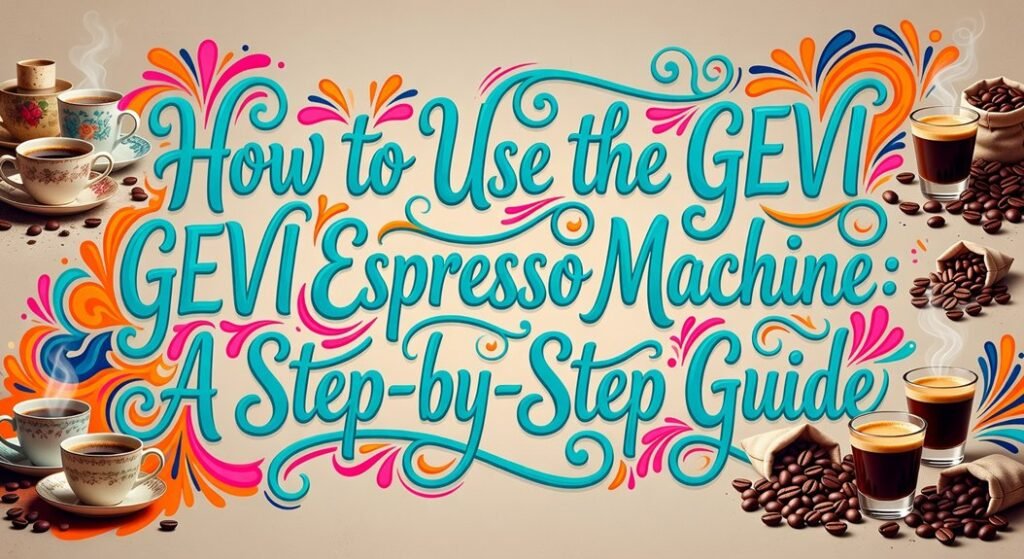 gevi espresso operation guide