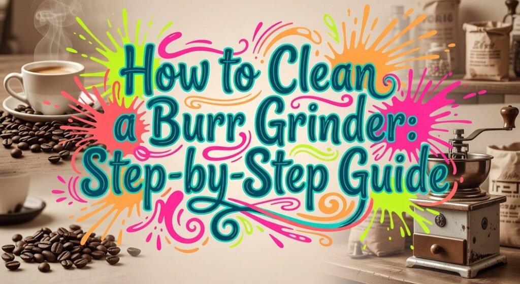 grinder cleaning step by step