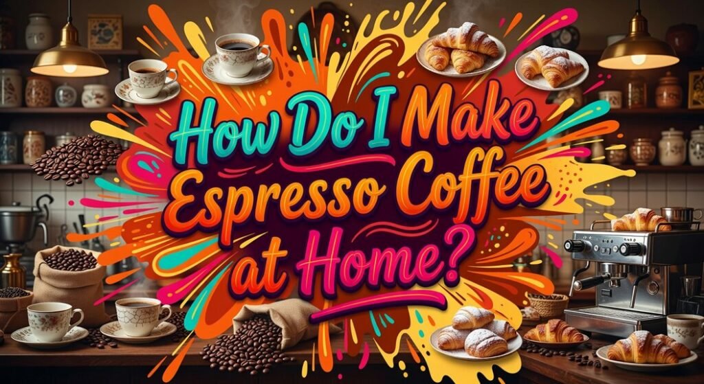 home espresso brewing steps