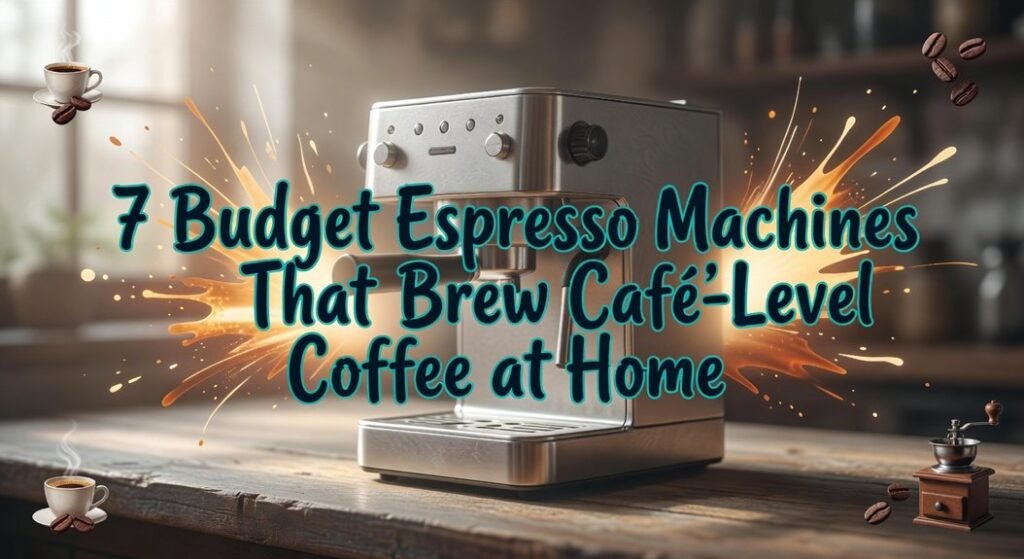 home espresso machines list