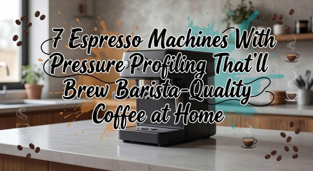 home espresso machines profiling pressure