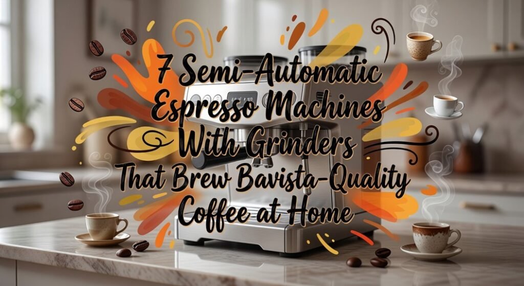 home espresso machines with grinders