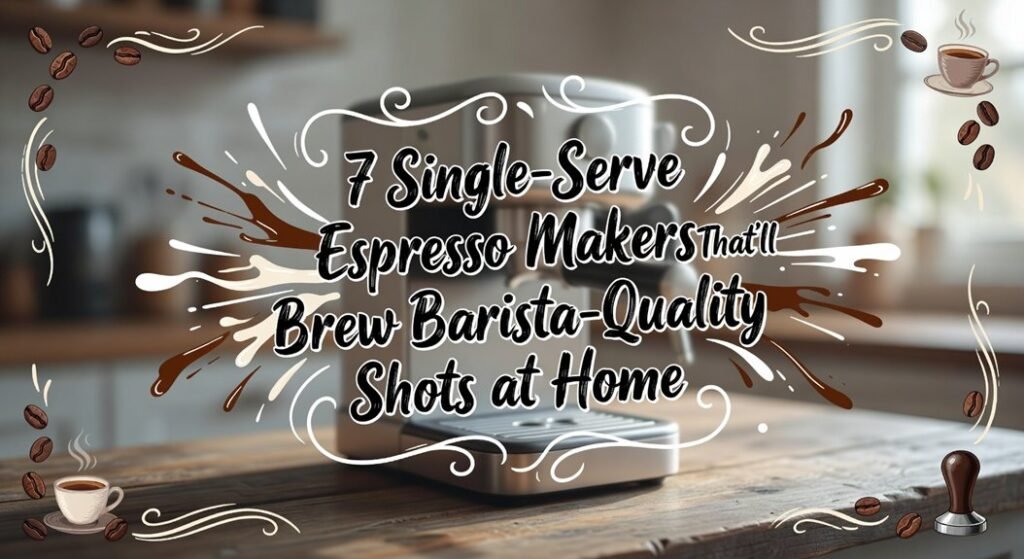 home espresso makers delivering barista quality shots