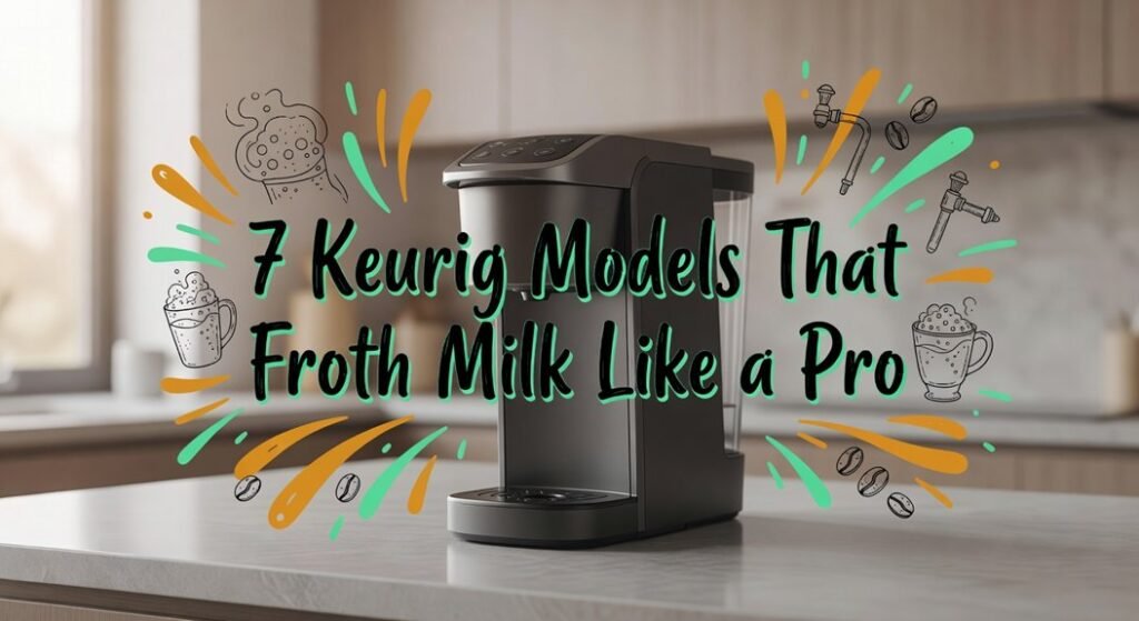 keurig models frothing milk