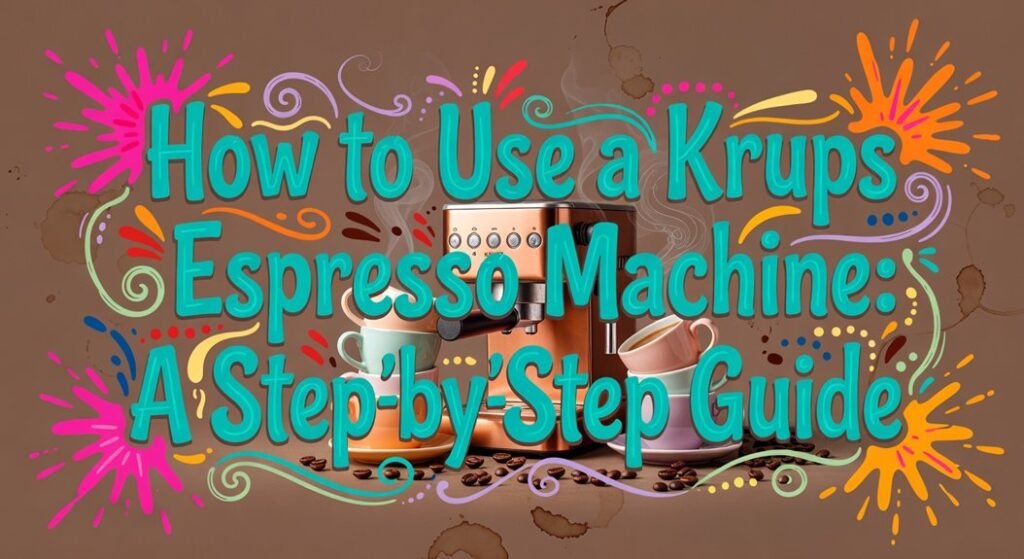 krups espresso brewing steps