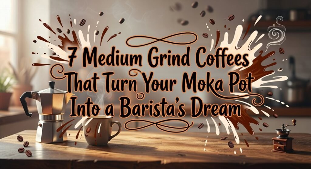 medium grind coffee barista dream
