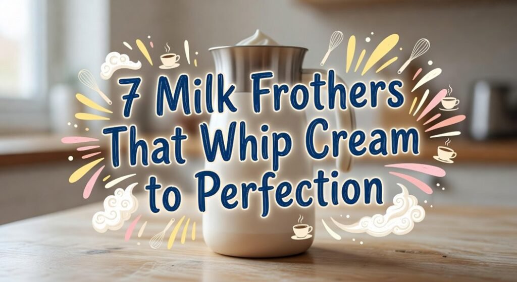 milk frothers perfecting cream