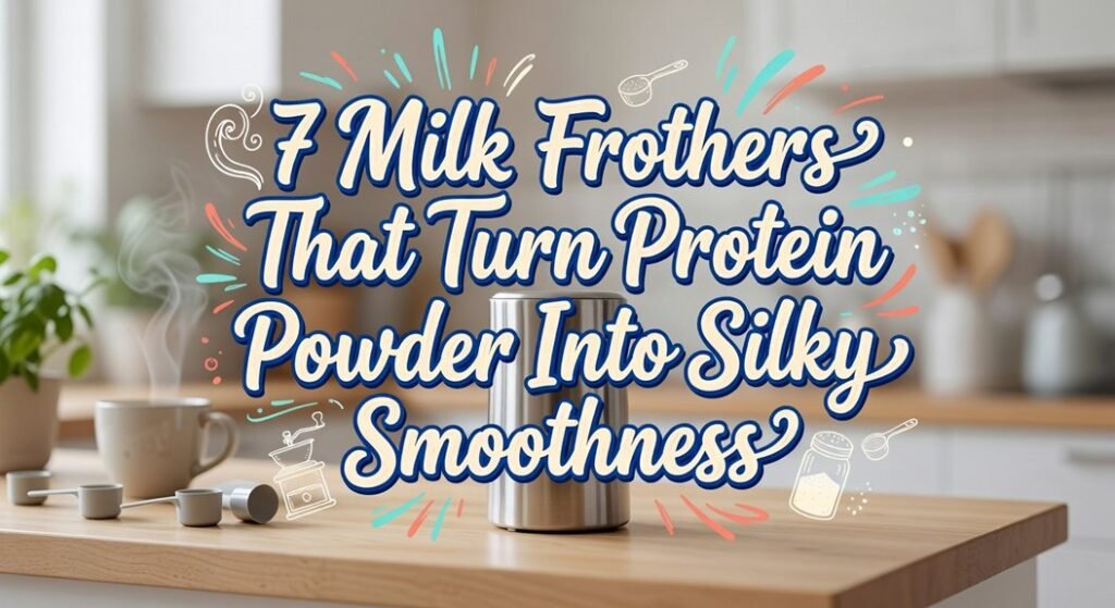 milk frothers transform protein