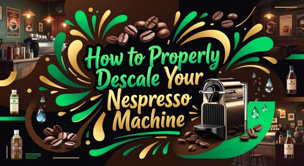 nespresso machine descaling guide
