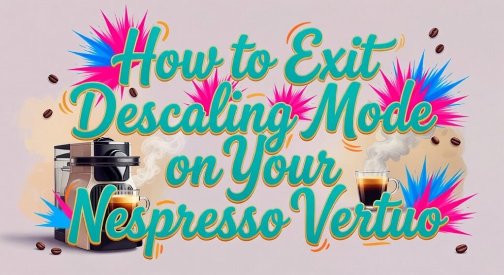 nespresso vertuo descaling exit