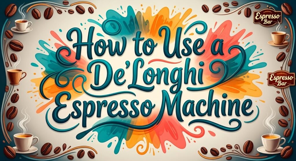 operate espresso machine correctly