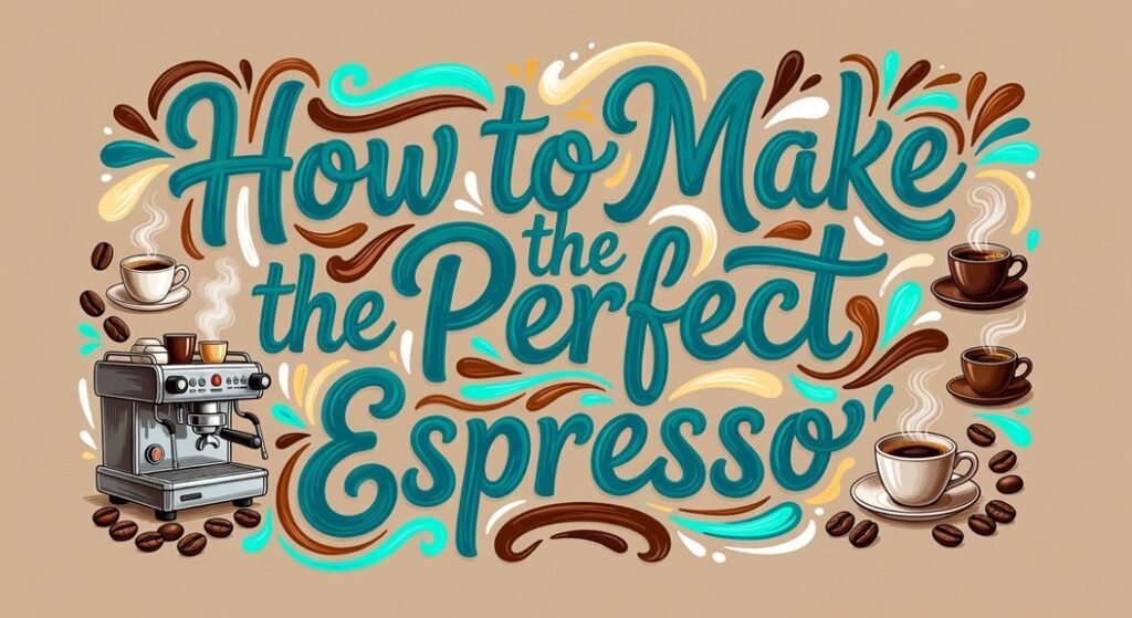 perfect espresso brewing steps