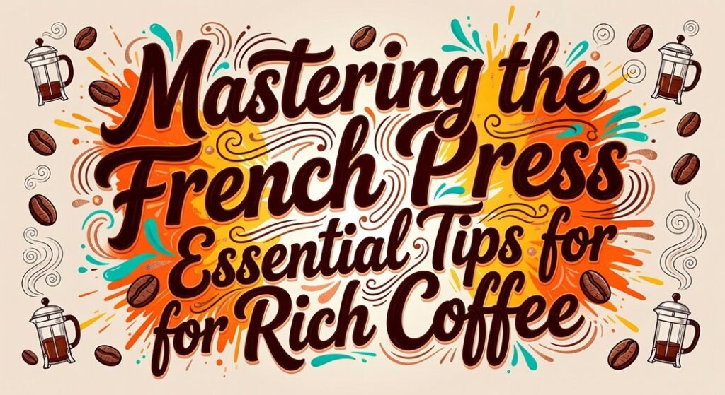 perfect french press brewing
