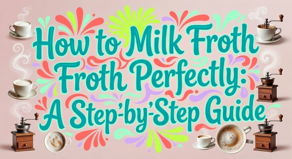 perfect milk frothing steps