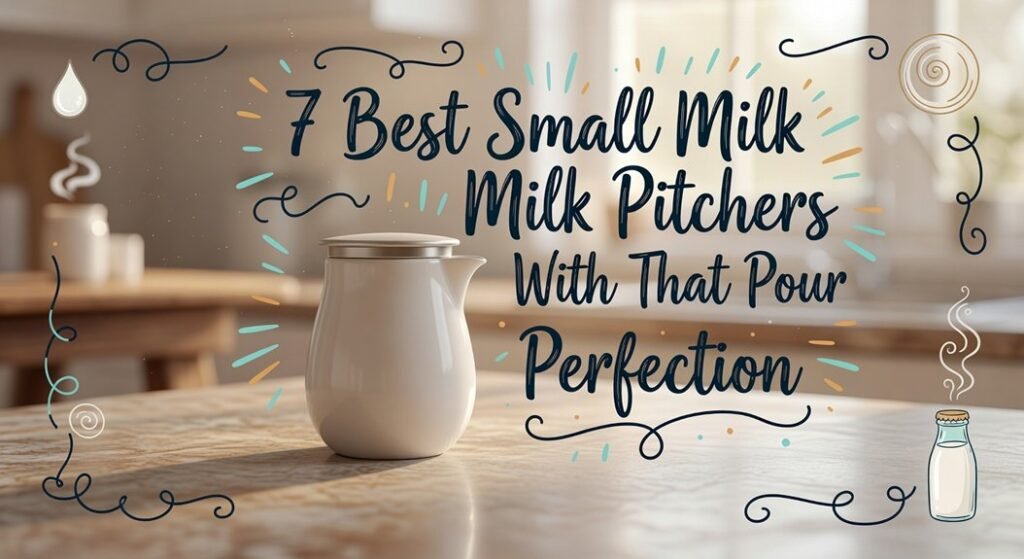 perfect pour milk pitchers