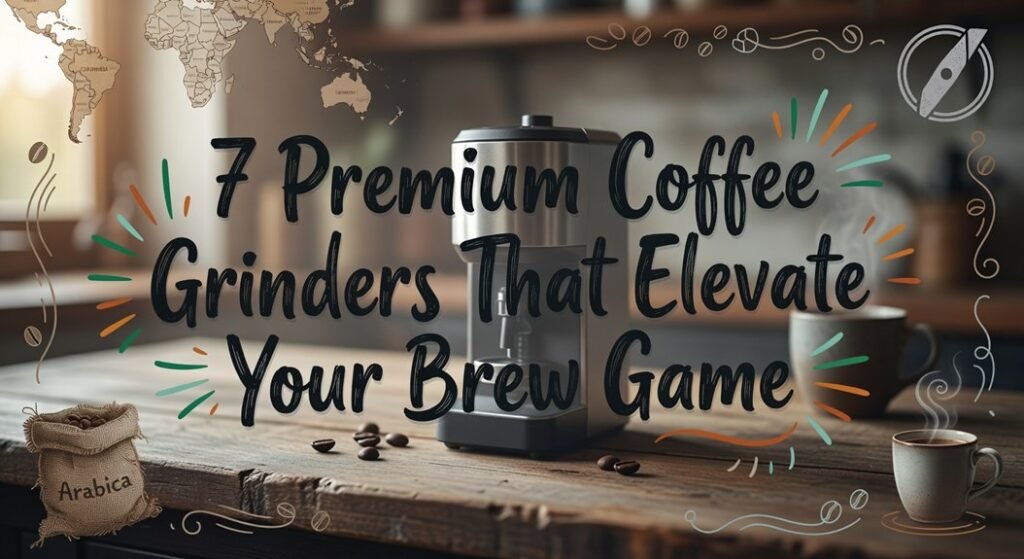 premium coffee grinders elevate brewing