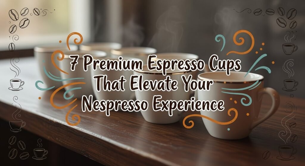 premium espresso cups elevate nespresso