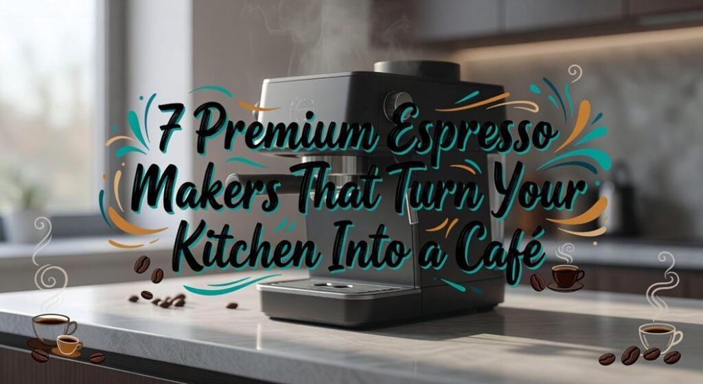 premium espresso makers transform kitchens