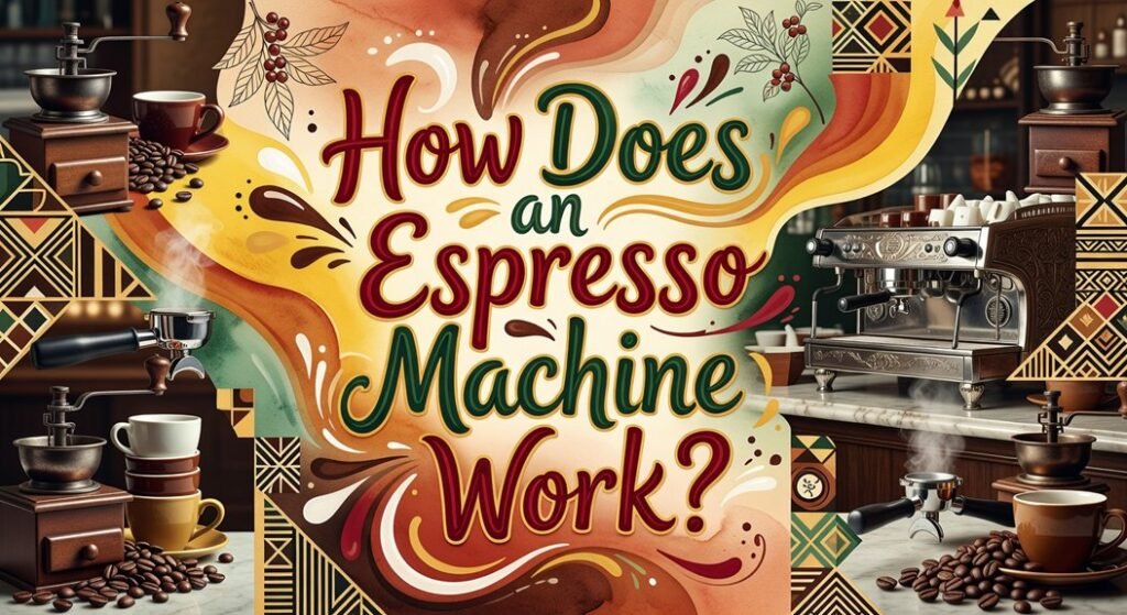 pressurized water extracts coffee