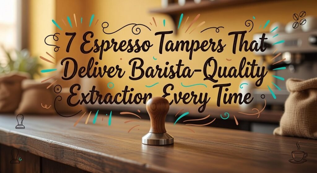 professional espresso tampers consistently