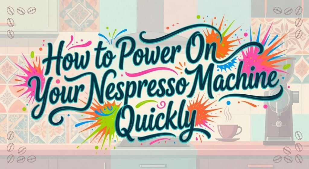 quick nespresso startup guide