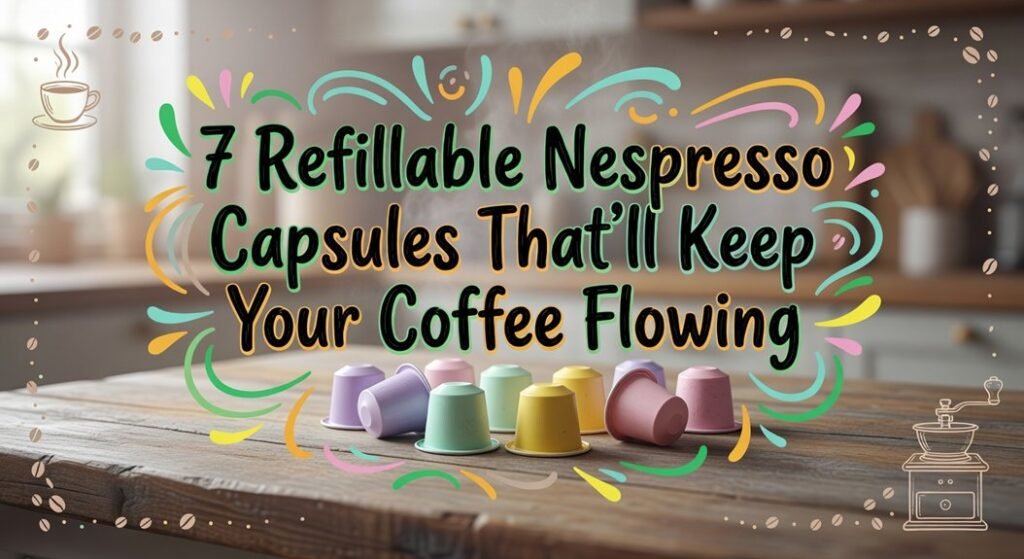 reusable nespresso coffee capsules