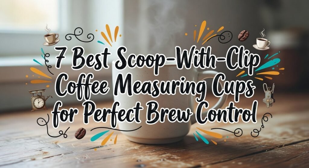 scoop clip coffee measuring cups