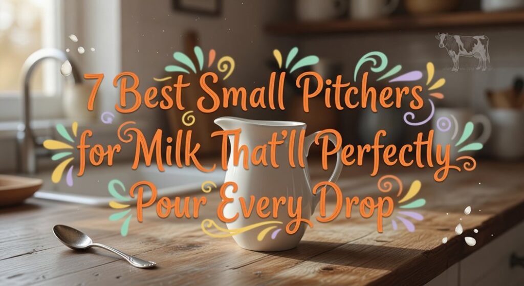 small pitchers for perfect pouring