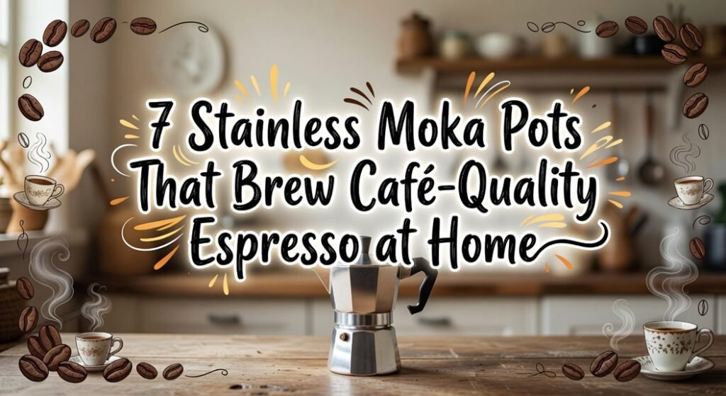 stainless moka espresso essentials