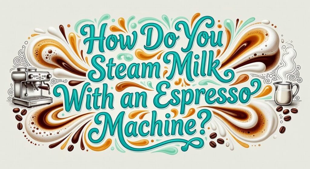 steam milk using espresso steam milk using espresso