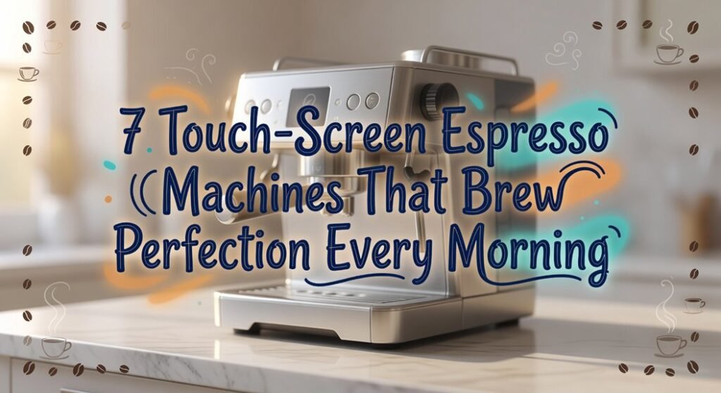 touchscreen espresso machines perfection